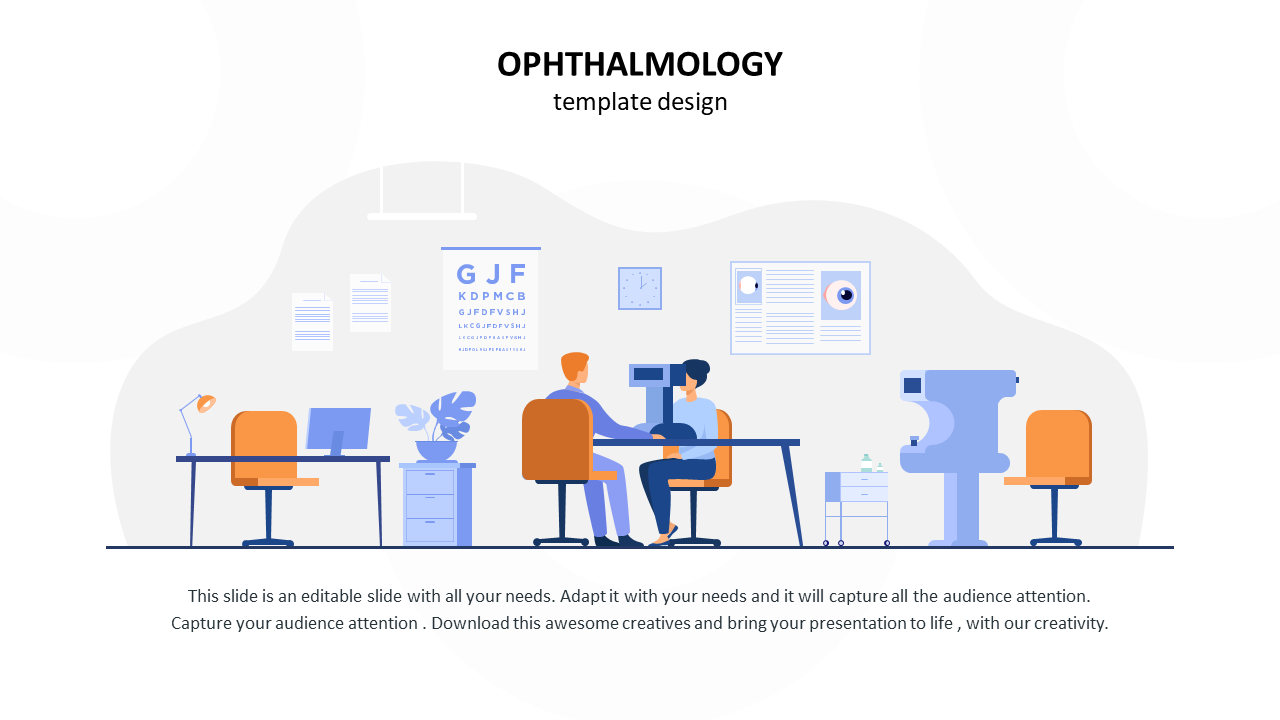 Ophthalmology template design